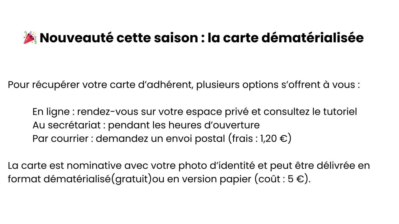 Bandeau cartes