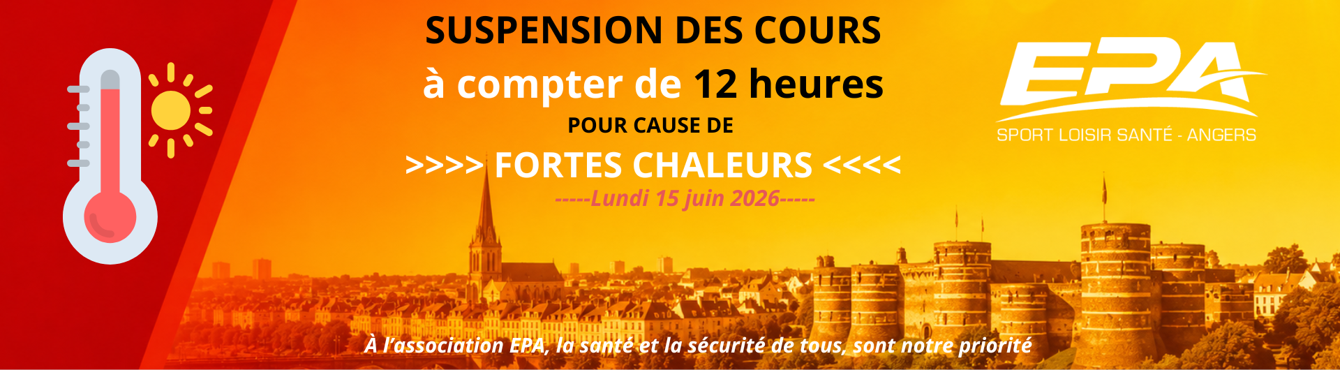 Fortes chaleurs