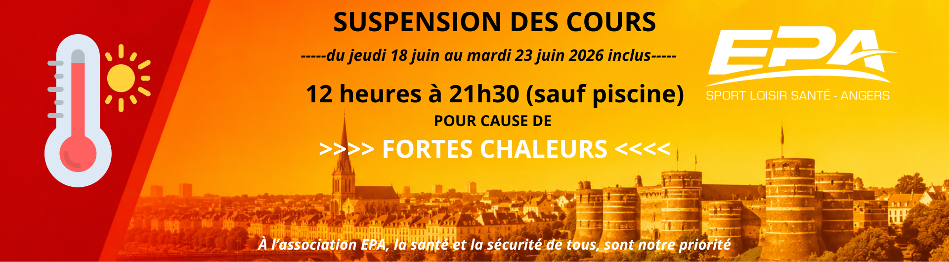 Fortes chaleurs