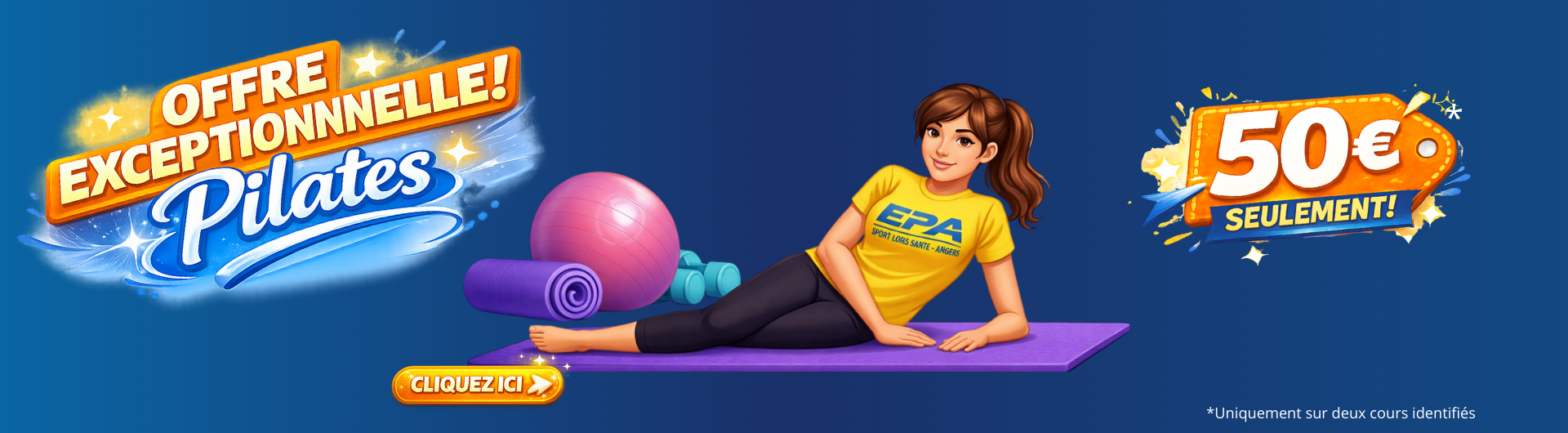 Offre pilates 50